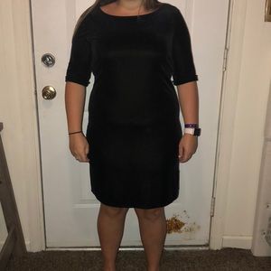 Black Velvet Dress